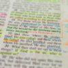 What is the best way to highlight my Bible?